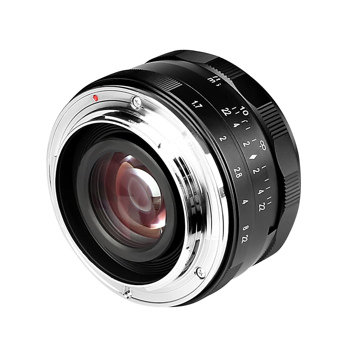 Meike 35mm F1.7 Large Aperture Manual Prime Fixed Lens APS-C for Sony E-Mount Digital Mirrorless Cameras A7III A9 NEX 3 3N 5 NEX 5T NEX 5R NEX 6 7 A6400 A5000 A5100 A6000 A6100 A6300 A6500