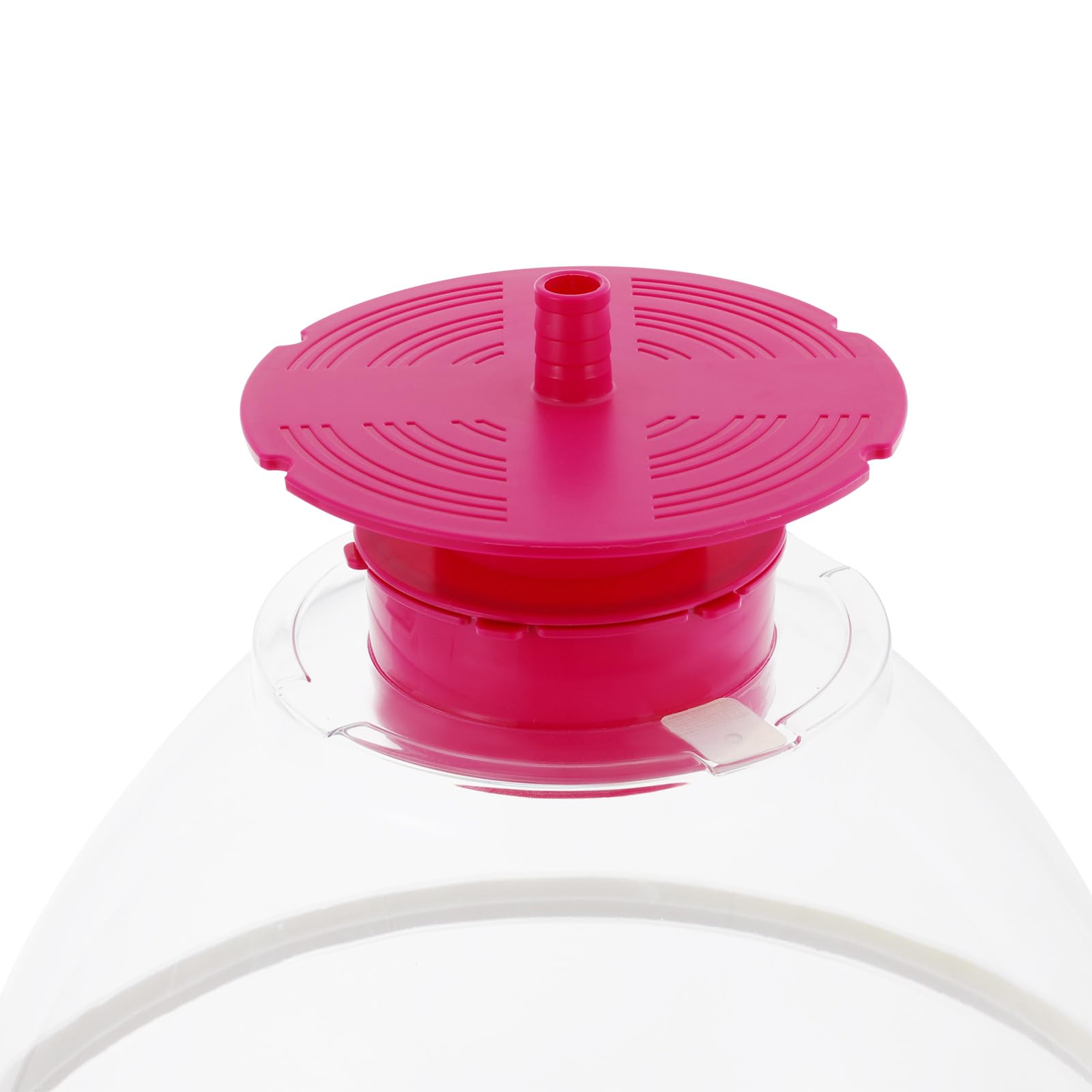 Ballonfüllmaschine 37 cm BallonfüLler Party-BallonzubehöR | Transparente Kunststoffkammer, Ballonfüllwerkzeug für Hochzeiten und Geburtstage, Inkl 1 m Schlauch, 2 Kragen
