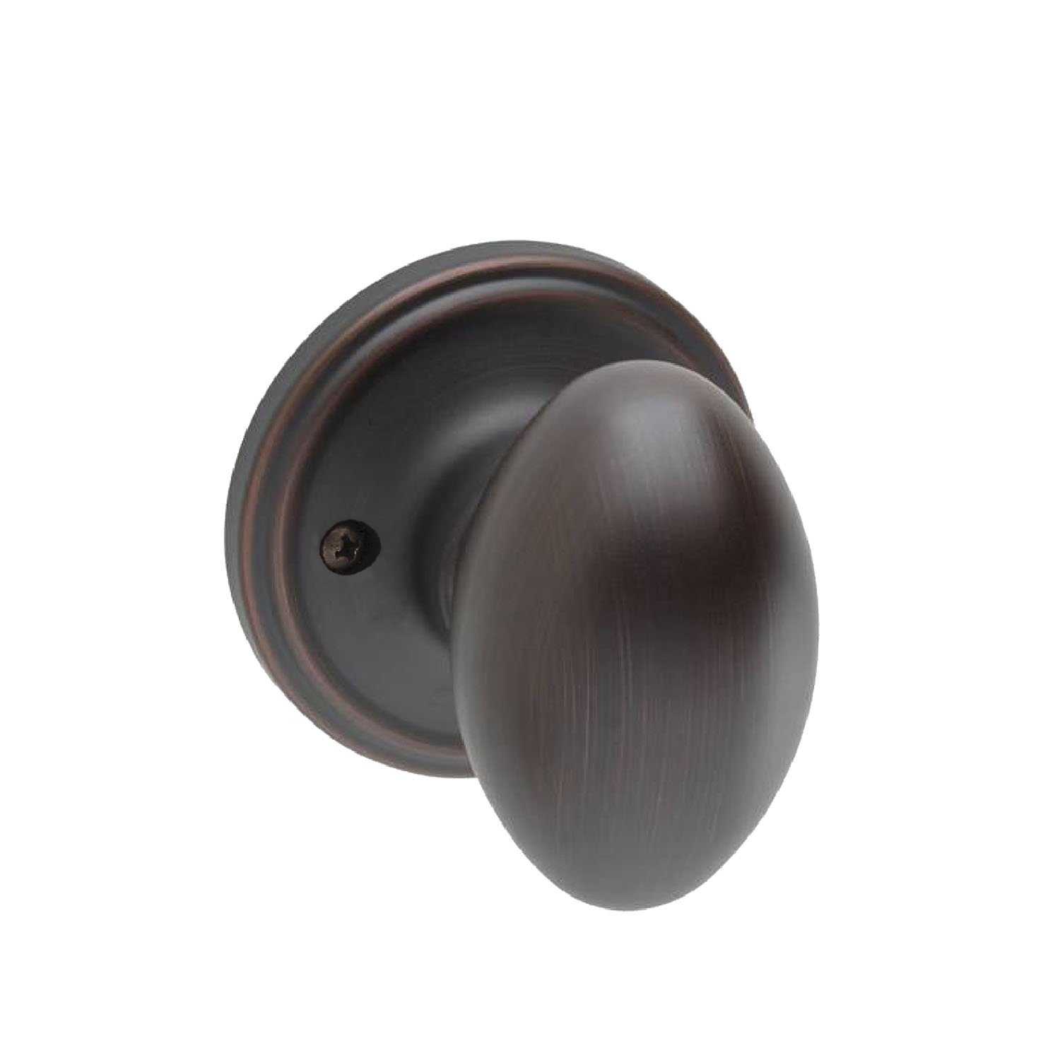 Satin Stainless Steel Egg Door Knob - Privacy Function -6