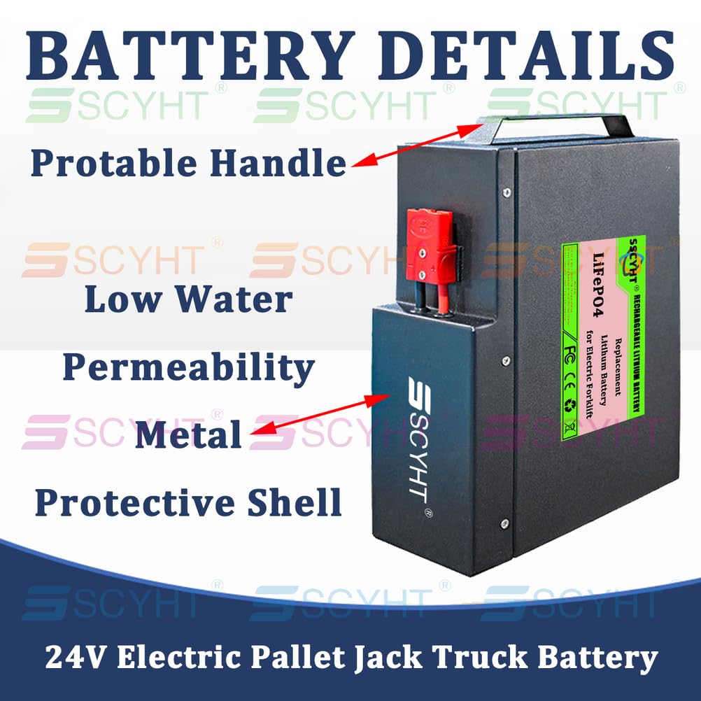 24 V 20 Ah Batería Carretilla elevadora eléctrica para ETU15 y asa