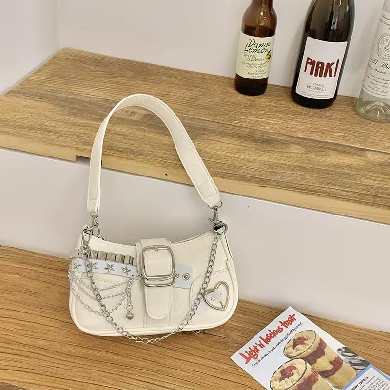 Y2K Shoulder Bag Y2K purse for Women Handbag Punk Purse2