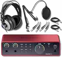 scarlett 2i2 studio　(注)ヘッドホンは、付きません scarlett 2i2 studio (注)ヘッドホンは、付きません
