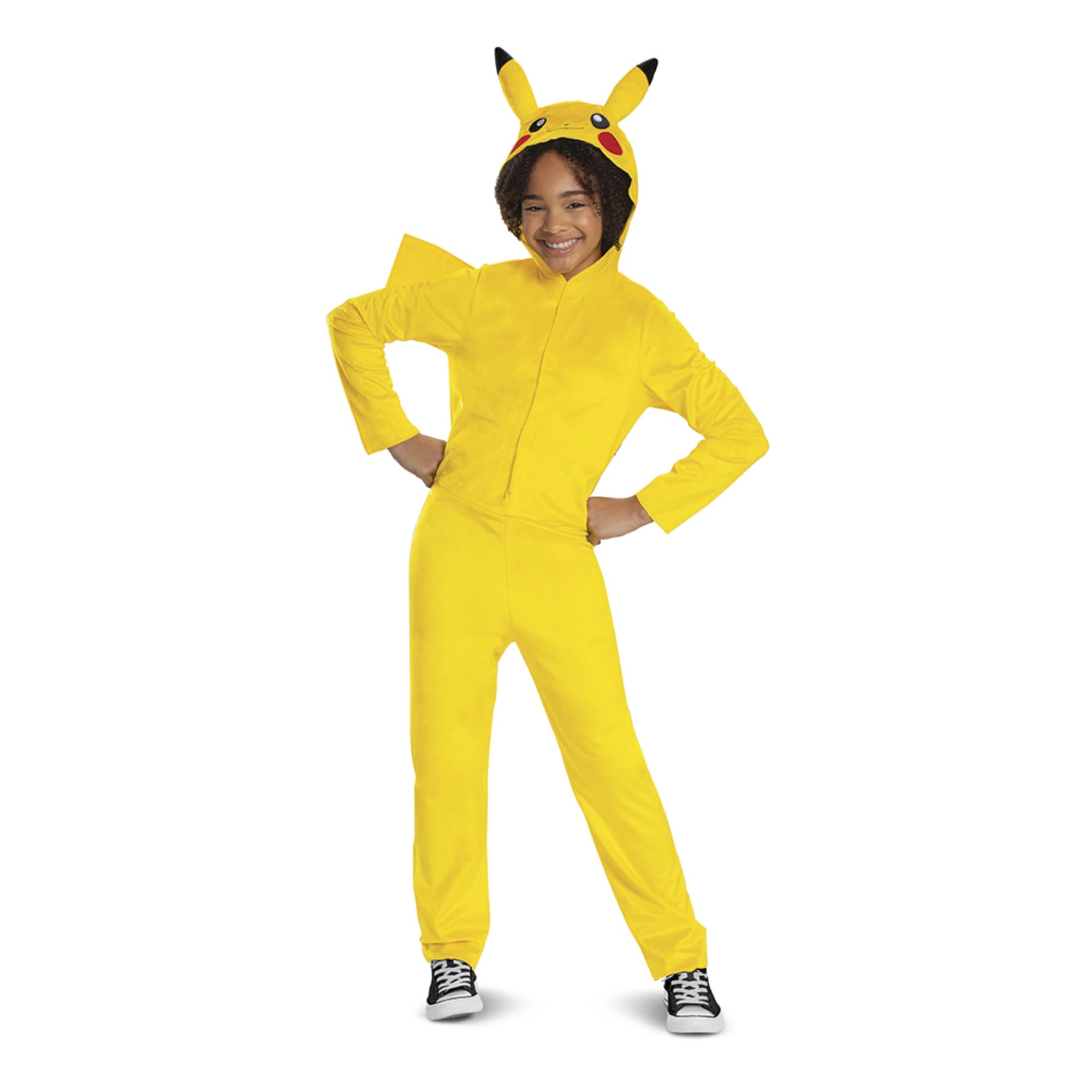 Disguise 94703J-EU-V2 Pikachu klasyczny kombinezon fantazyjny kostium, unisex dzieci, wielokolorowy