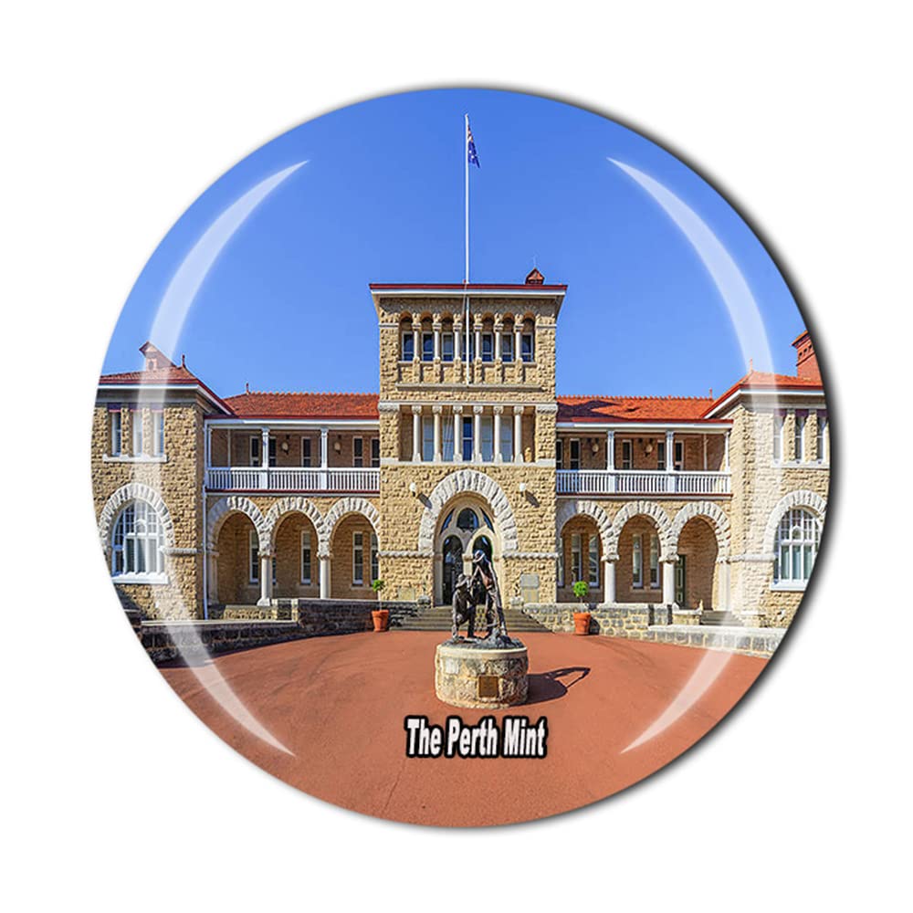 Perth Australia 3D Refrigerator Magnet - Travel Souvenir Decoration For Home & Kitchen