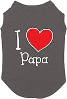 Vista 26 de I Love My Nana - Camisa con diseño de corazón para perro (azul rey, talla 3XL)