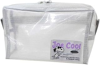 マリモクラフト SNOOPY スヌーピー クリアトートバッグシリーズ スクエアポーチ グレー 約W230×H145×D75mm SPZ-3837