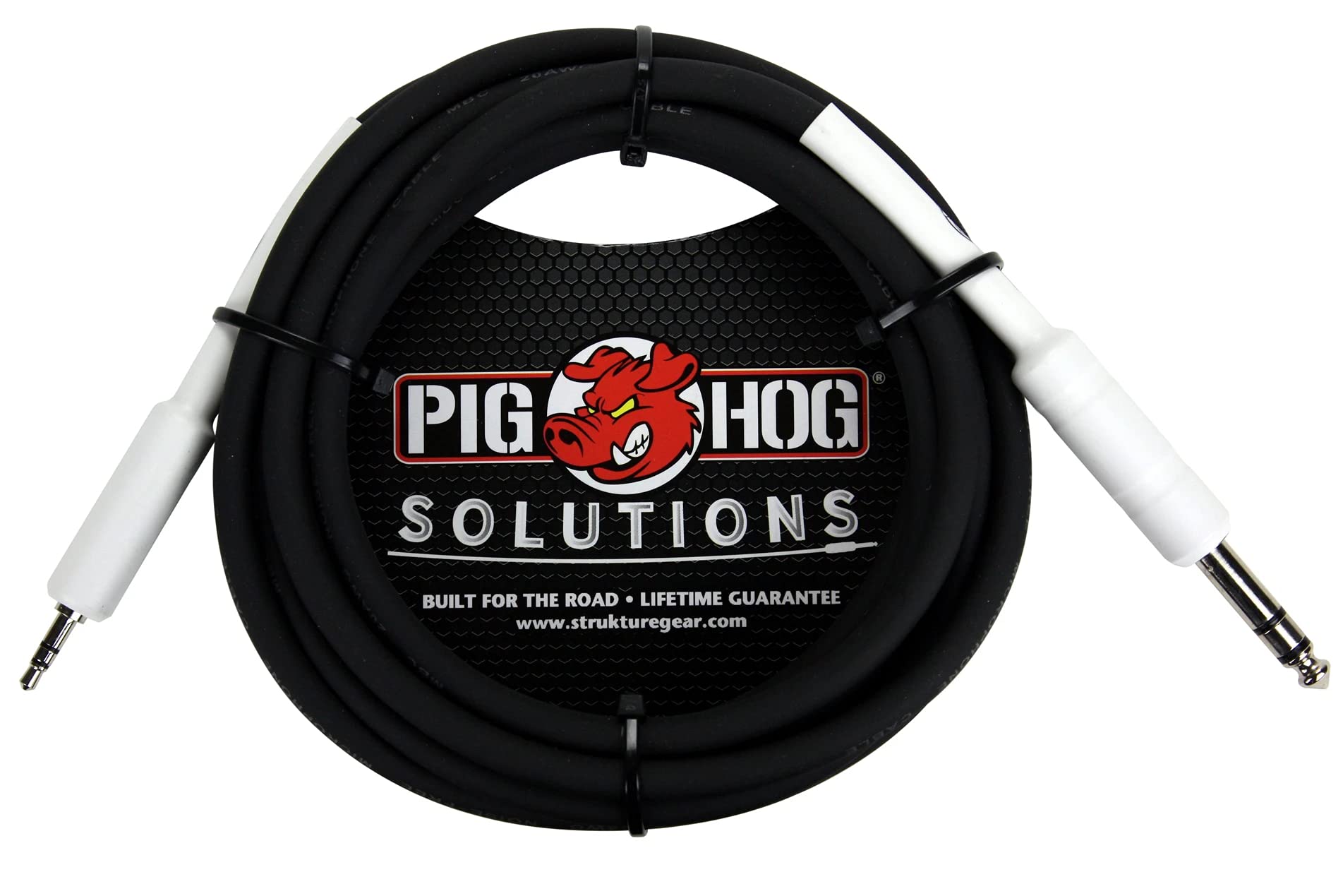 Pig Hog PX48J3 1/4" TRS to 3.5mm Mini Instrument Cable, 3 Feet-image-19