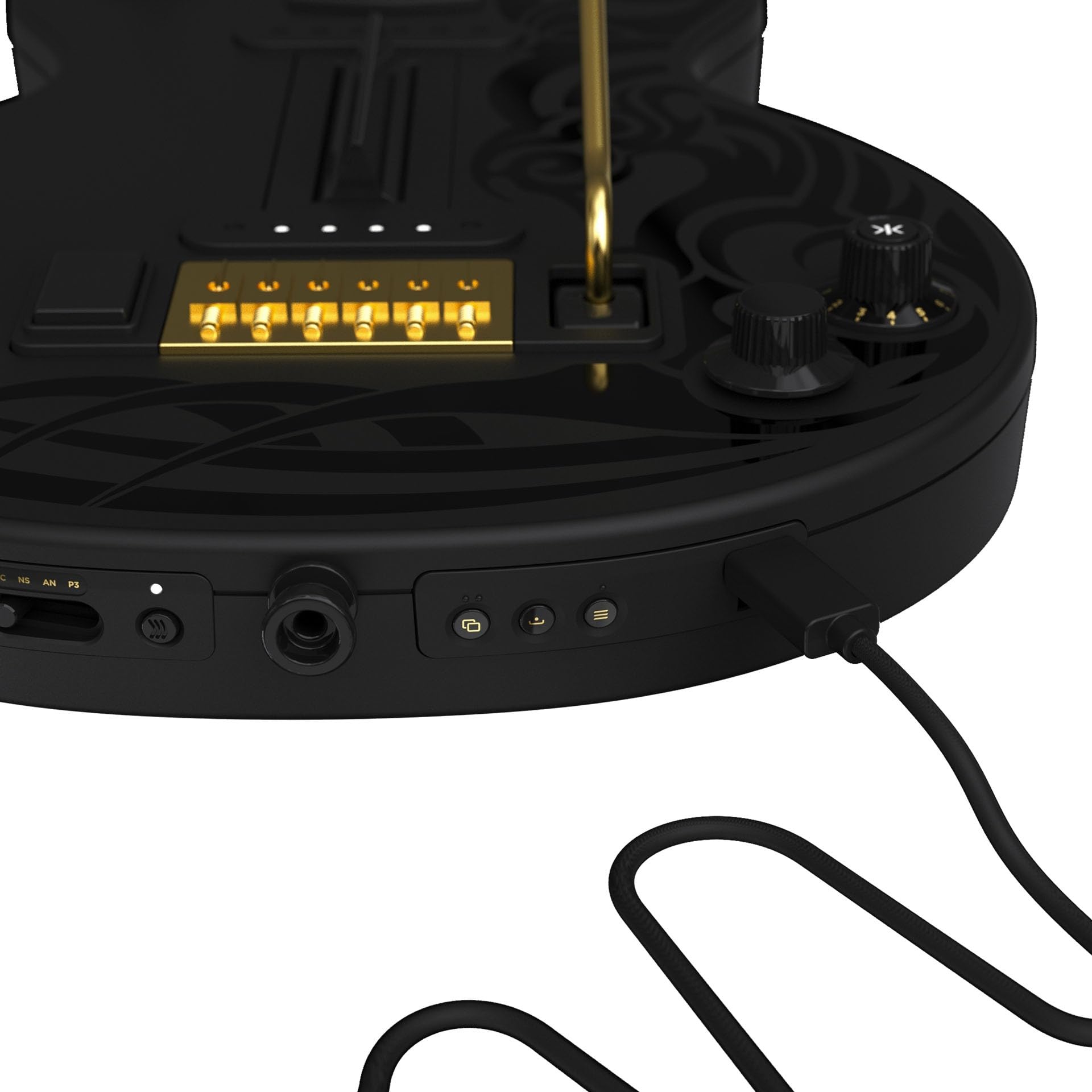 CRKD Gibson Les Paul Guitar Gaming Controller Black Tribal Multi Platform