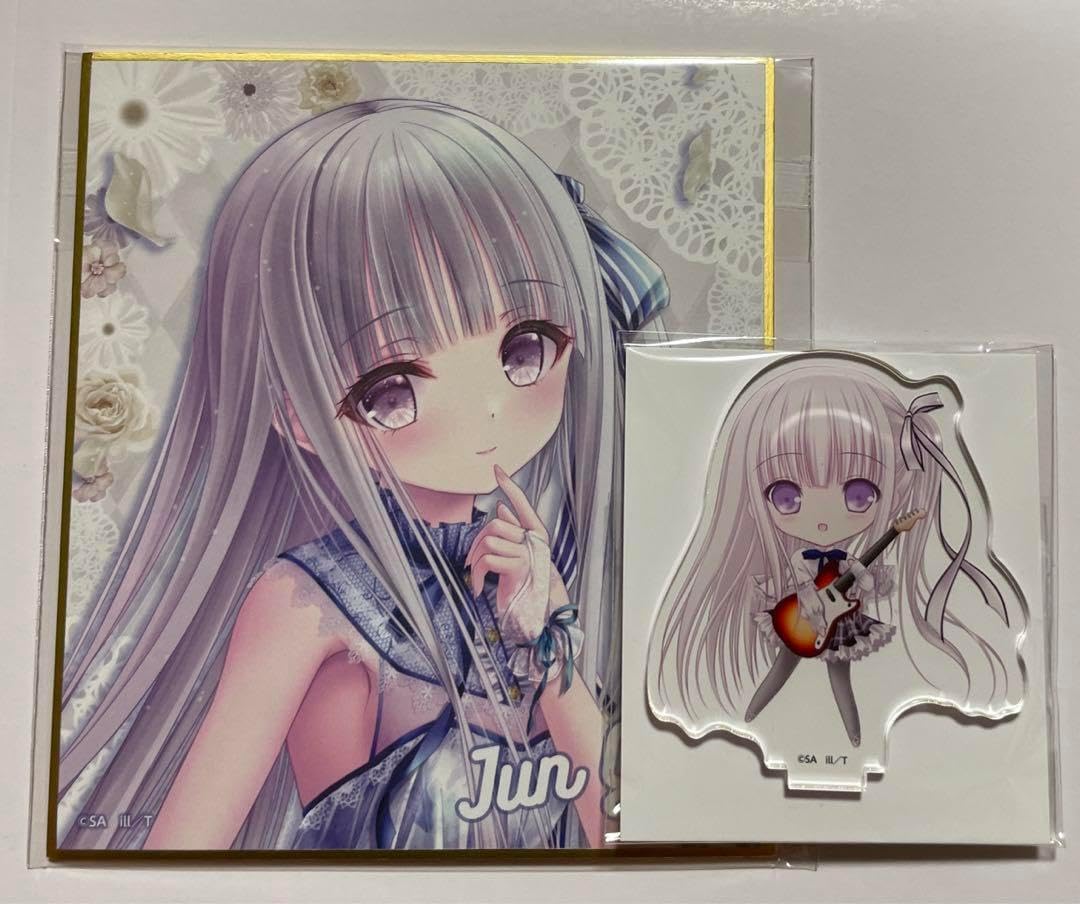 水原千鶴 ミニ色紙 彼女、お借りします ひこくじ 夏休みのデート