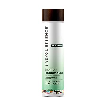 Kreyol Essence - Scalp Care Conditioner with Haitian Black Castor, Coconut oil and Aloe Vera Oil, 8 Oz