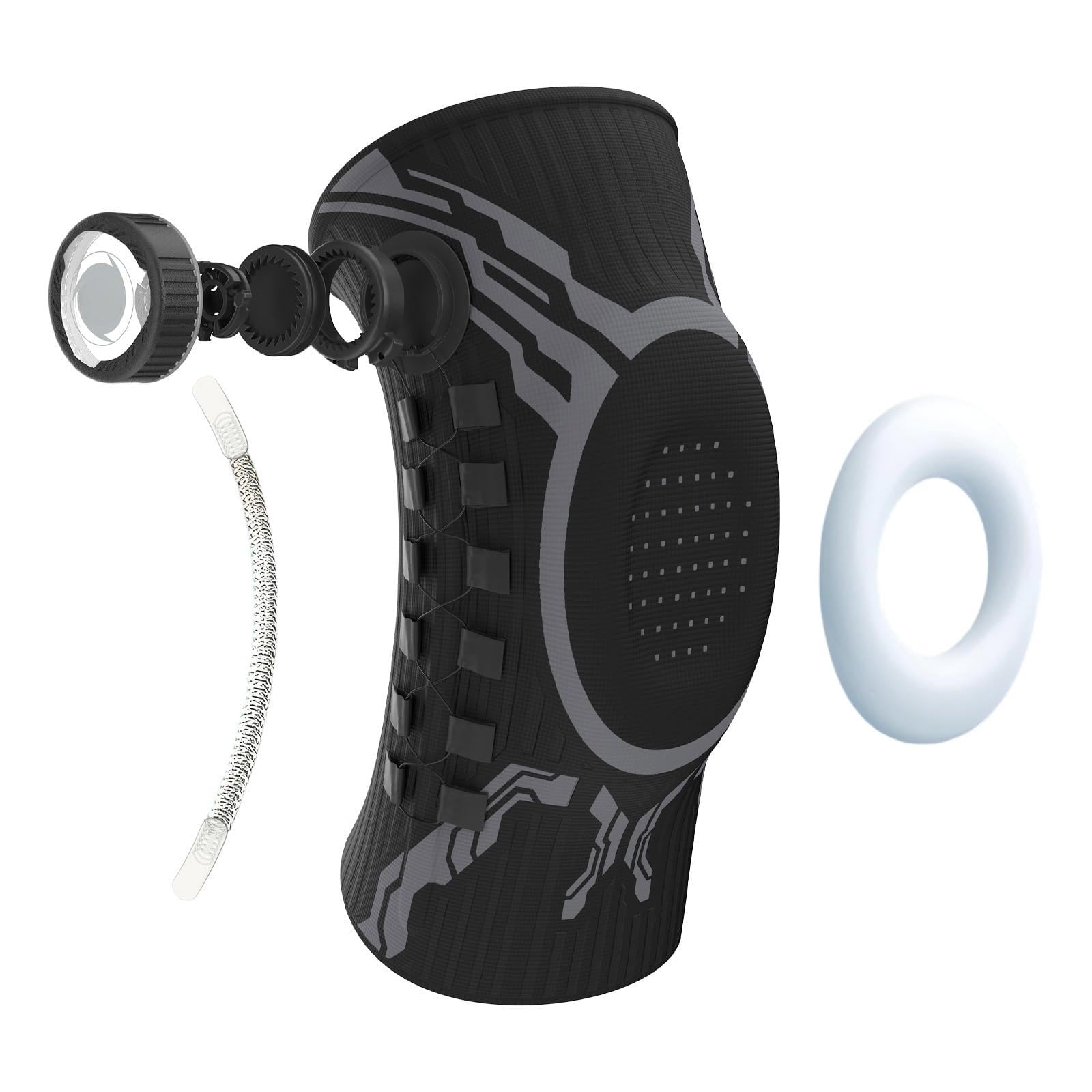 QIAOLIDA Shockproof Knee Brace Sleeve Guard For Running Basketball And High Shock Sports