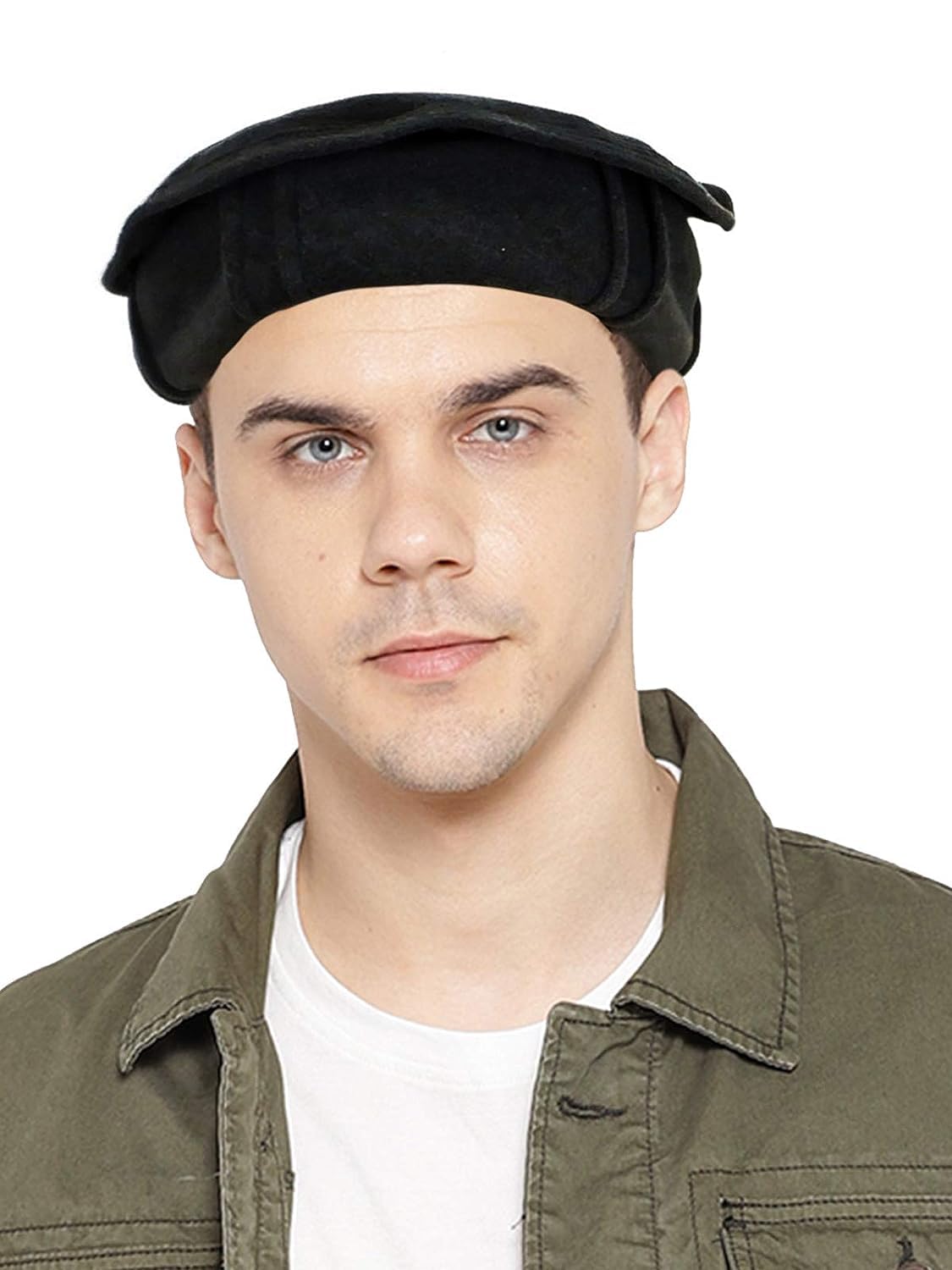 vastraa fusion Unisex Woolen Pakol/Afghani Cap (Pack of 1) (TS0950_Black_Free Size)-picture-32