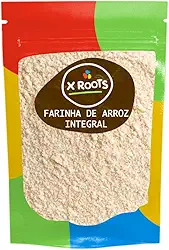 Farinha de Arroz Integral 100% Pura 1kg - X Roots