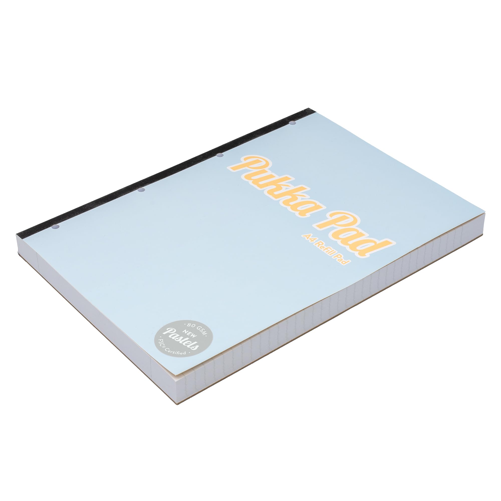 Pukka Pad Pastel A4 Refill Pads, Pack of 3 Tape-Bound, Easy Tear Notepads with 400 Pages, 200 Sheets of 80GSM - Image 3