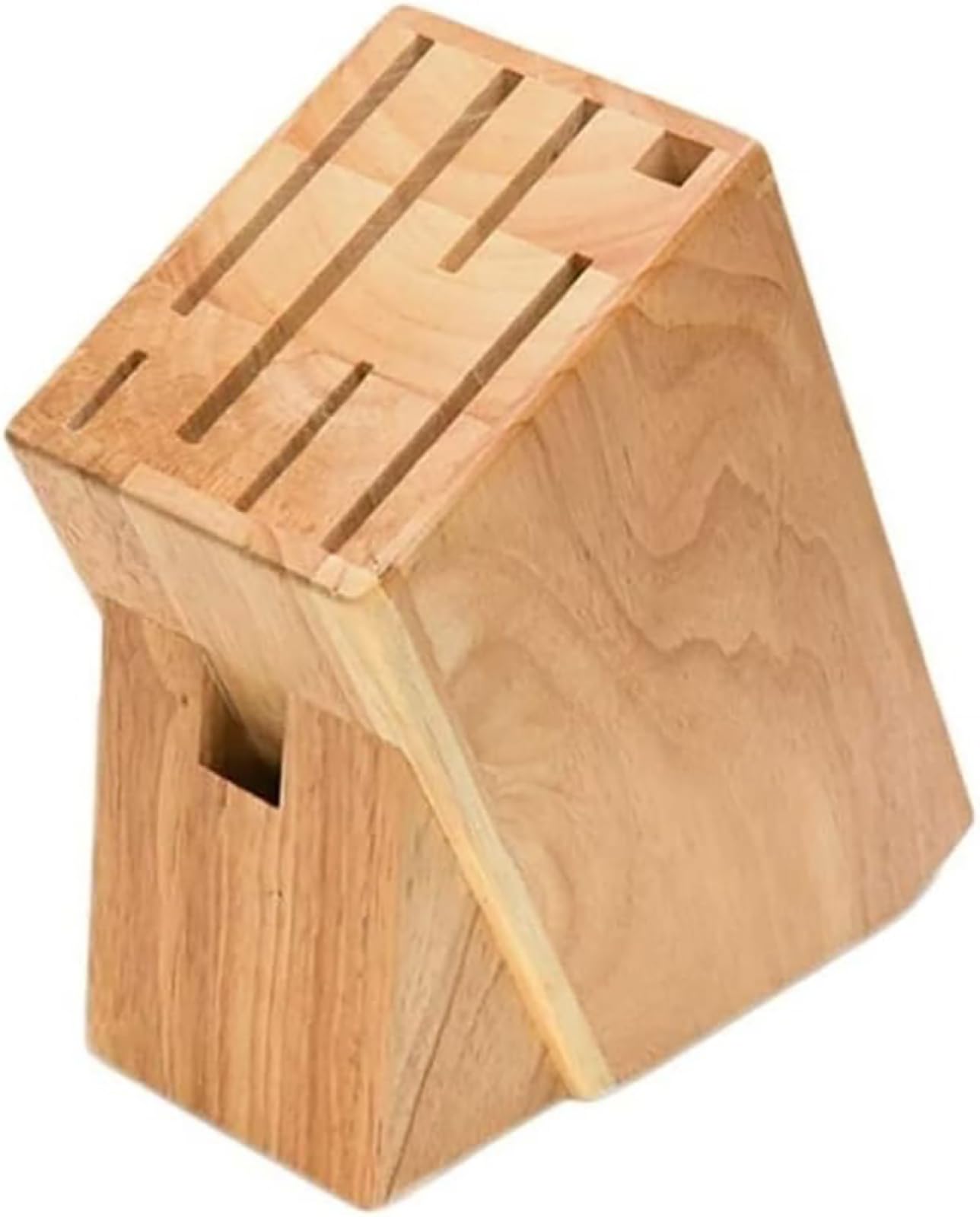 Soportes De Bloque De Cuchillos De Bambú para Cajones, Organizador De Cuchillos De Chef para El Hogar Noble De Haya Universal Funcional Calidad para Cualquier Ocasión Y Inauguración De La Casa