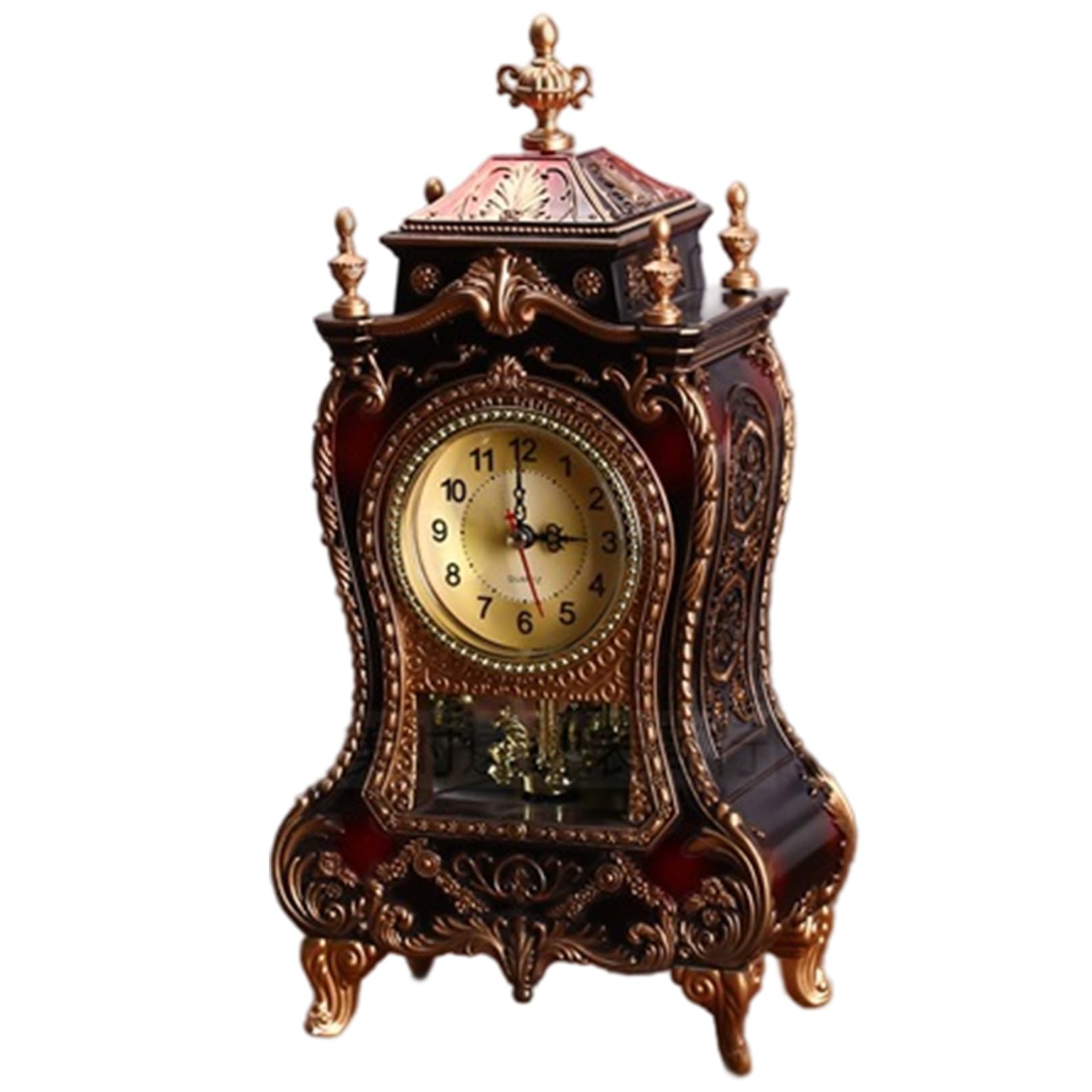 Horloge de table vintage idéale comme cadeau rétro chic pour sublimer un intérieur classique