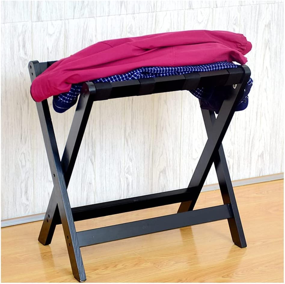 Porte-bagages pliable de chambre d'amis pour un accueil hôtelier à la maison