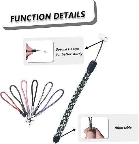 Miniatura 5 de Improved Replacement Wrist Wraps for Oculus Quest 2 Gen Controller Professional Hand Straps with Resin Stopper Replacement Adjustable Hand Strap for