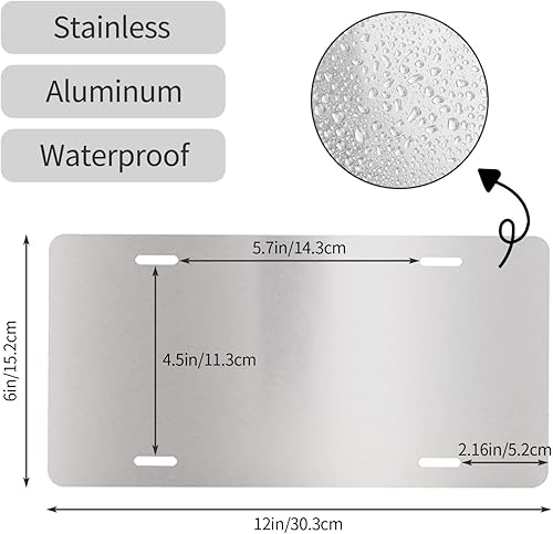 Miniatura 5 de Placa de matrícula retro con texto en inglés "I Love Someone with Autismo", placa de metal para automóvil, decoración del hogar para mujeres y