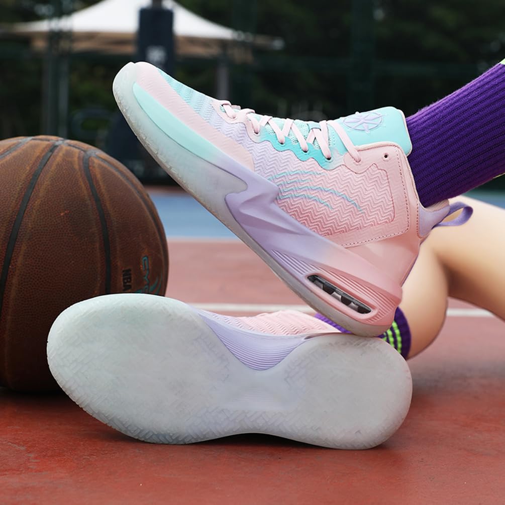 Męskie buty do koszykówki, buty sportowe, amortyzujące wstrząsy, oddychające, do koszykówki, męskie, lekkie buty sportowe, do biegania, antypoślizgowe, sportowe sneakersy, bsk f33, 40 EU