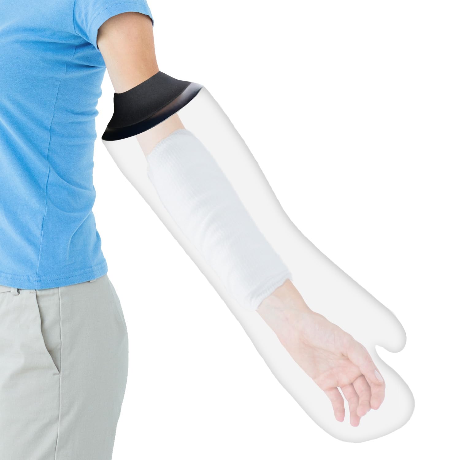 KEEFITT Waterproof Arm Cast Cover for Shower Adult