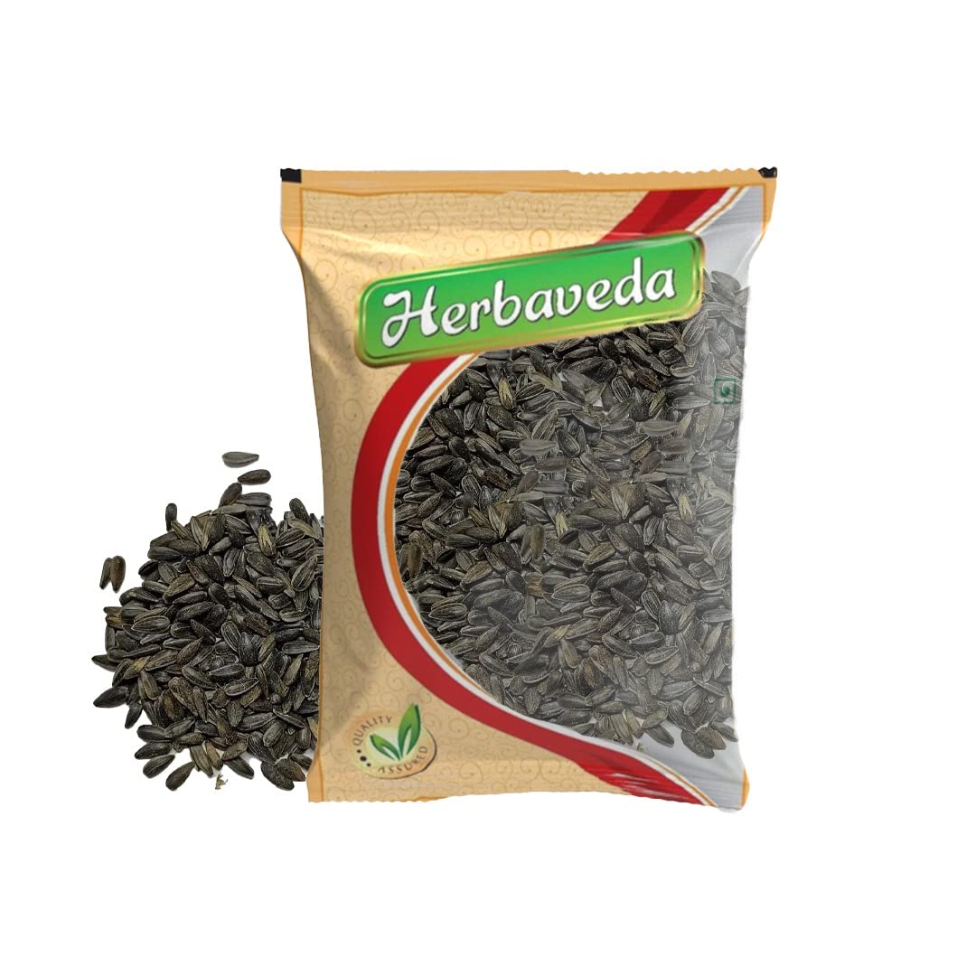 Herbaveda- Black Sunflower Seeds 1kg for All Birds (B0BBP1HM28) Amazon Price History, Amazon Price Tracker