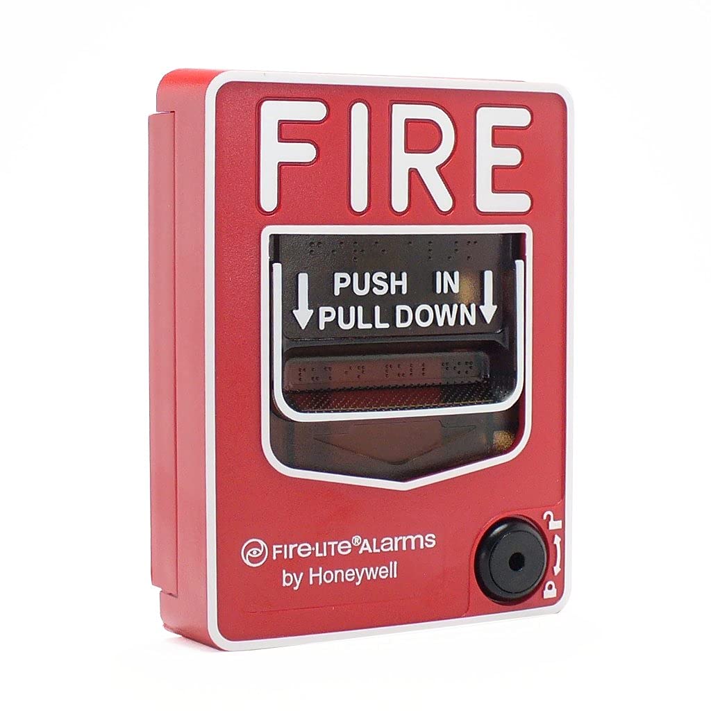 HD 60 Day Battery Powered Fire Pull Station SD Self Recording Spy Camera Hidden Nanny Cam Non-WiFi SD
