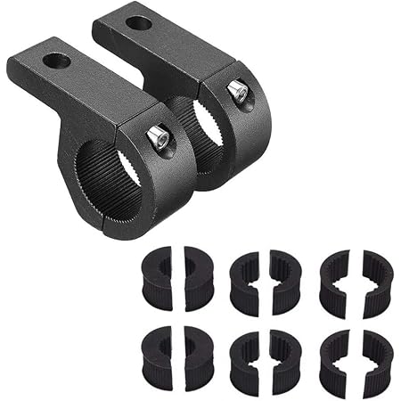 Lot De 2 Supports De Fixation Pour Fourche De Moto - Réglable 36 à 60mm, Pour Phares Additionnels, Antibrouillards