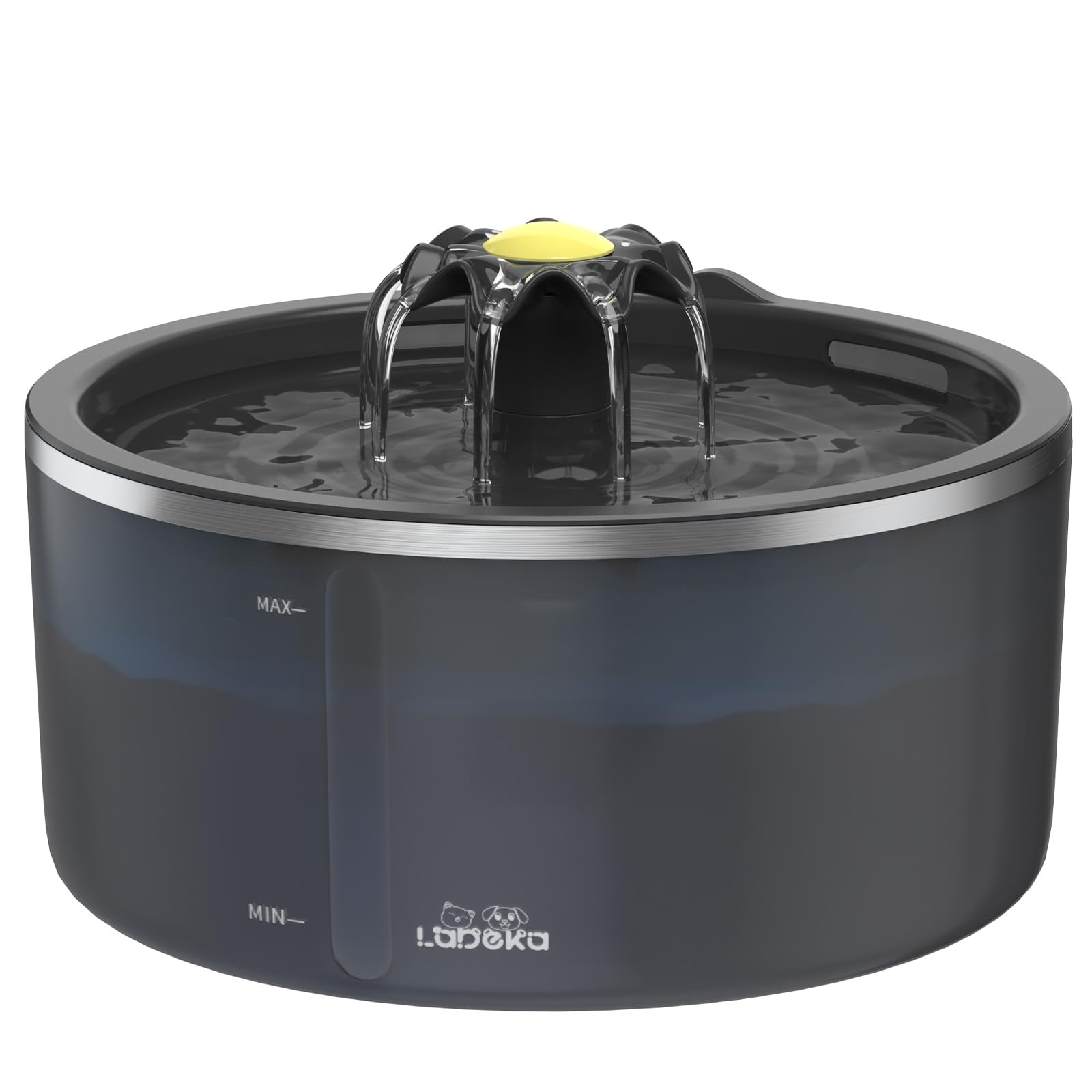 Amazon.com : Cat Water Fountain with Dual Filtration System, 2.5L