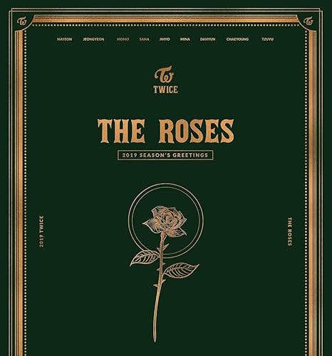 Miniatura 1 de TWICE - TWICE 2019 SEASON'S GREETINGS THE ROSES Calendario+DVD+TWICEZINE+Tarjetas fotográficas