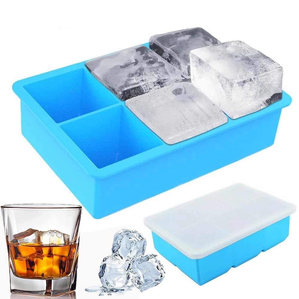 Stacked Ice Cubes Melting