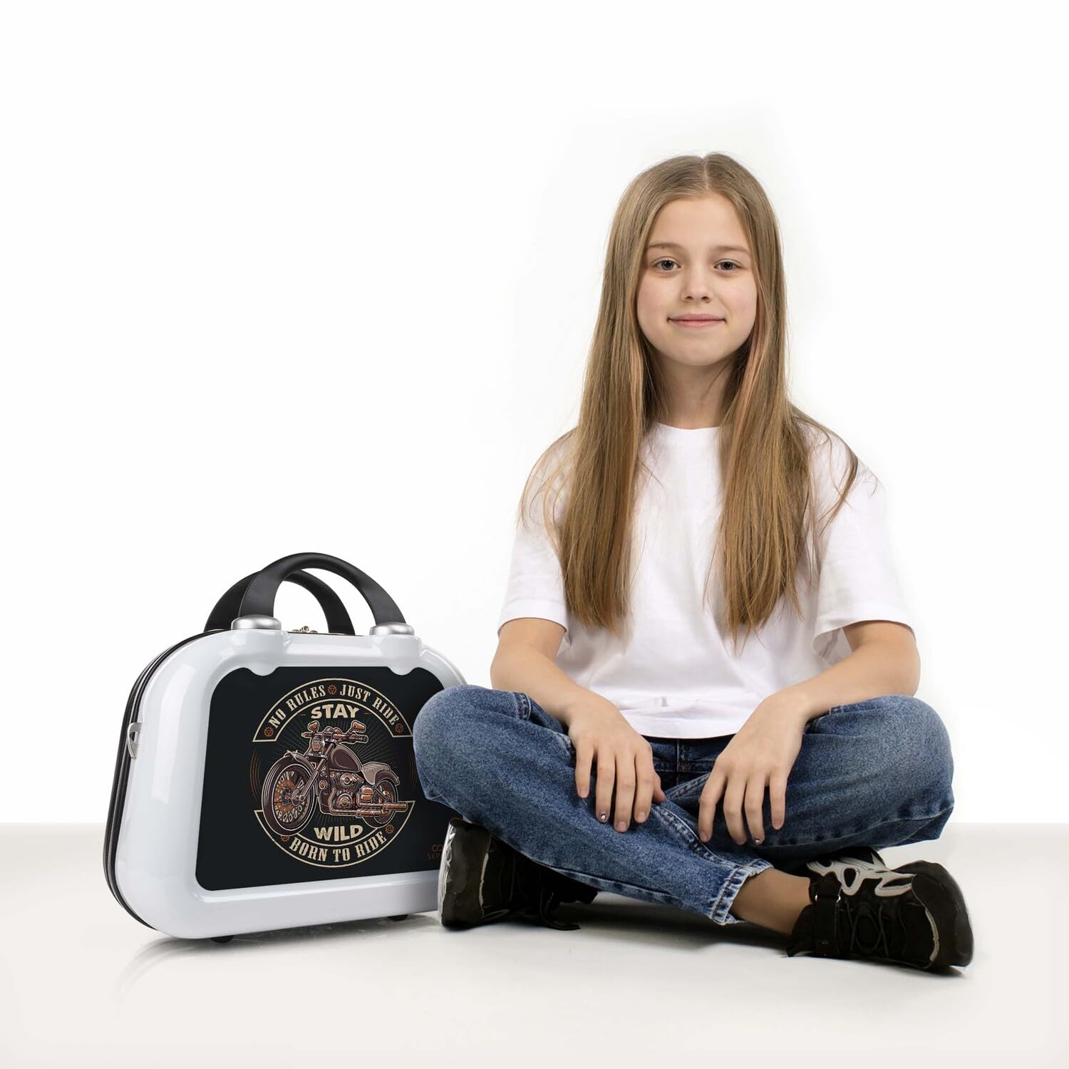 Kosmetikkoffer Hartschale Groß, Beautycase Damen, Trolley & Handgepäck Koff