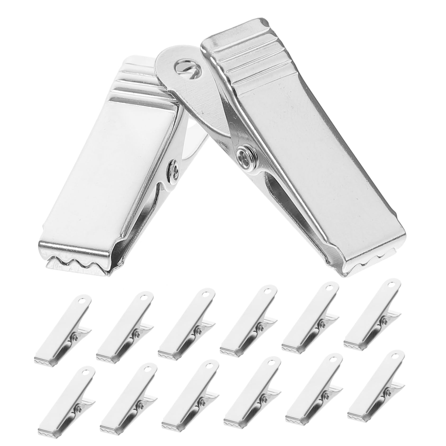 HEALLILY 3sets Alligator Clips Mini Spring Clamps for Crafts Small Clamp Electrical Mini Tools 20pcs*3
