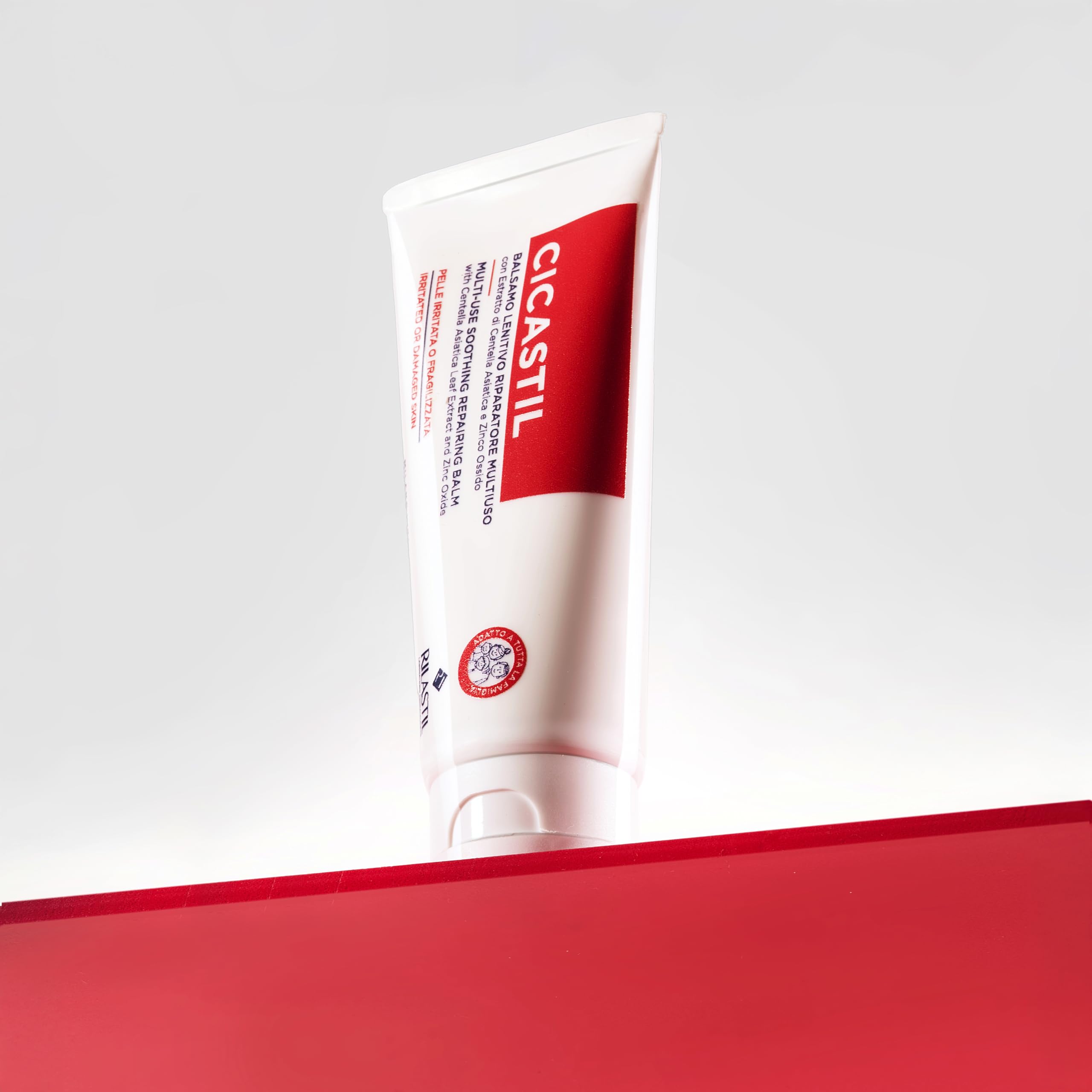 Rilastil Cicastil, Balsamo Lenitivo, Riparatore Multiuso Effetto Barriera per Viso e Corpo di Neonati, Bambini e Adulti, 40 ml