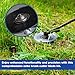 Brush Cutter Blade Kit For Echo SRM 225 Blade Conversion Kit C535000160 C535000150 90051100010 6103150713 Replacement Echo Trimmer Attachment Fit All SRM Family, Except The High Torque Version