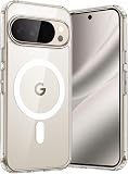 JETech Magnetic Case for Google Pixel 10 Pro XL, Clear - 1