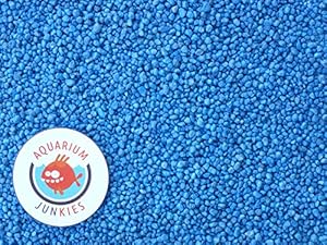 Aquarium-Junkies Atlantikblau Aquarium Kies 1,8-3,5 (10 kg)