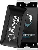 Vista 10 de FLIPPER EDGE Limpiador magnético estándar 2 en 1 para tanques de vidrio y acrílico de hasta 1/2 pulgada (0.472 in) de grosor, diseño de doble hoja