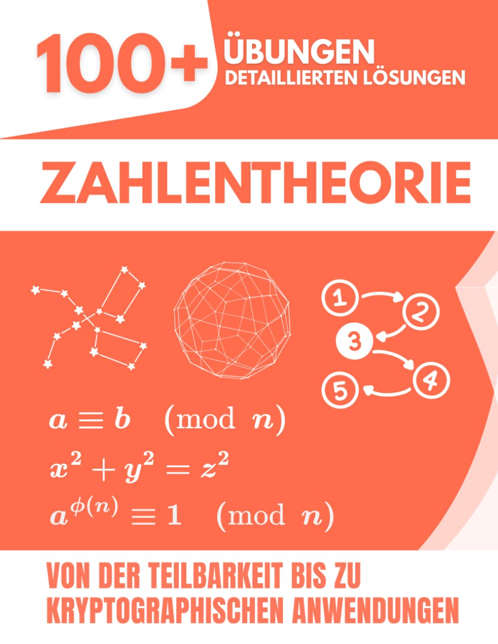 Zahlentheorie: 100+ Übungen mit ausführlichen Lösungen | Von der Teilbarkeit bis zu kryptographischen Anwendungen
