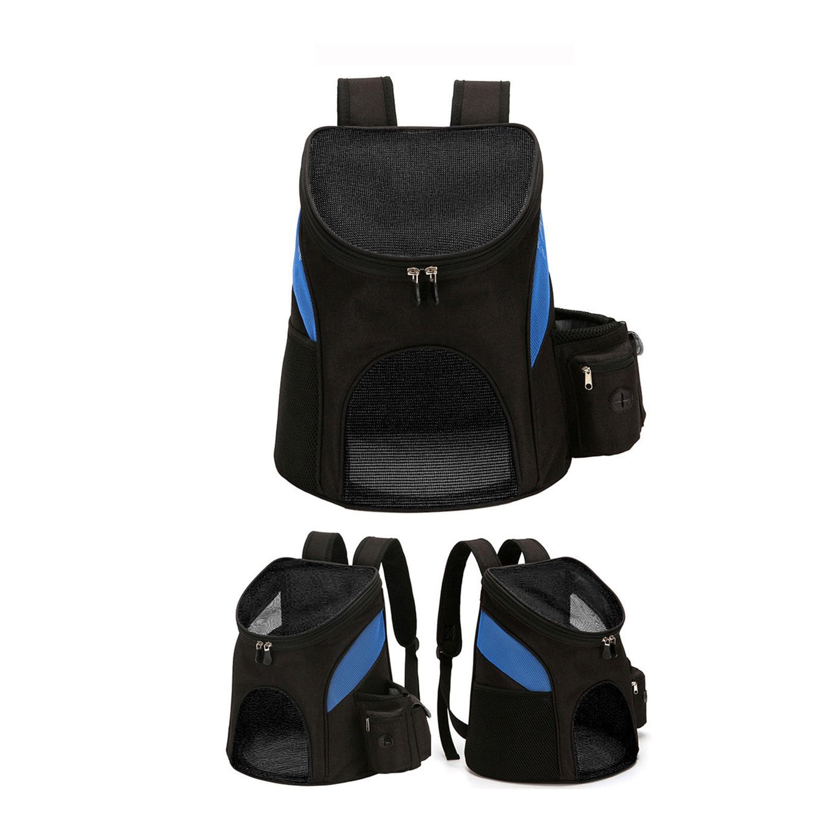 Zaino frontale portatile per cani Borsa pieghevole Zaino per animali domestici Borsa da viaggio per cani Borsa traspirante Borsa per animali domestici Borsa per trasportini per animali domestici Borsa