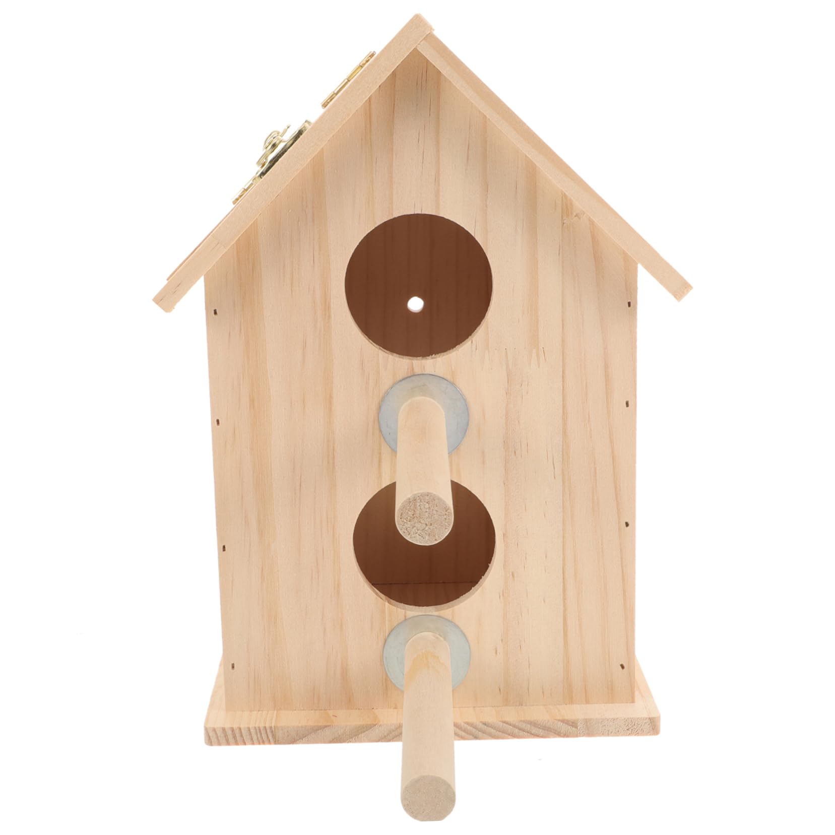 Caja Nido de Madera para Cría de Aves, Pequeño Refugio