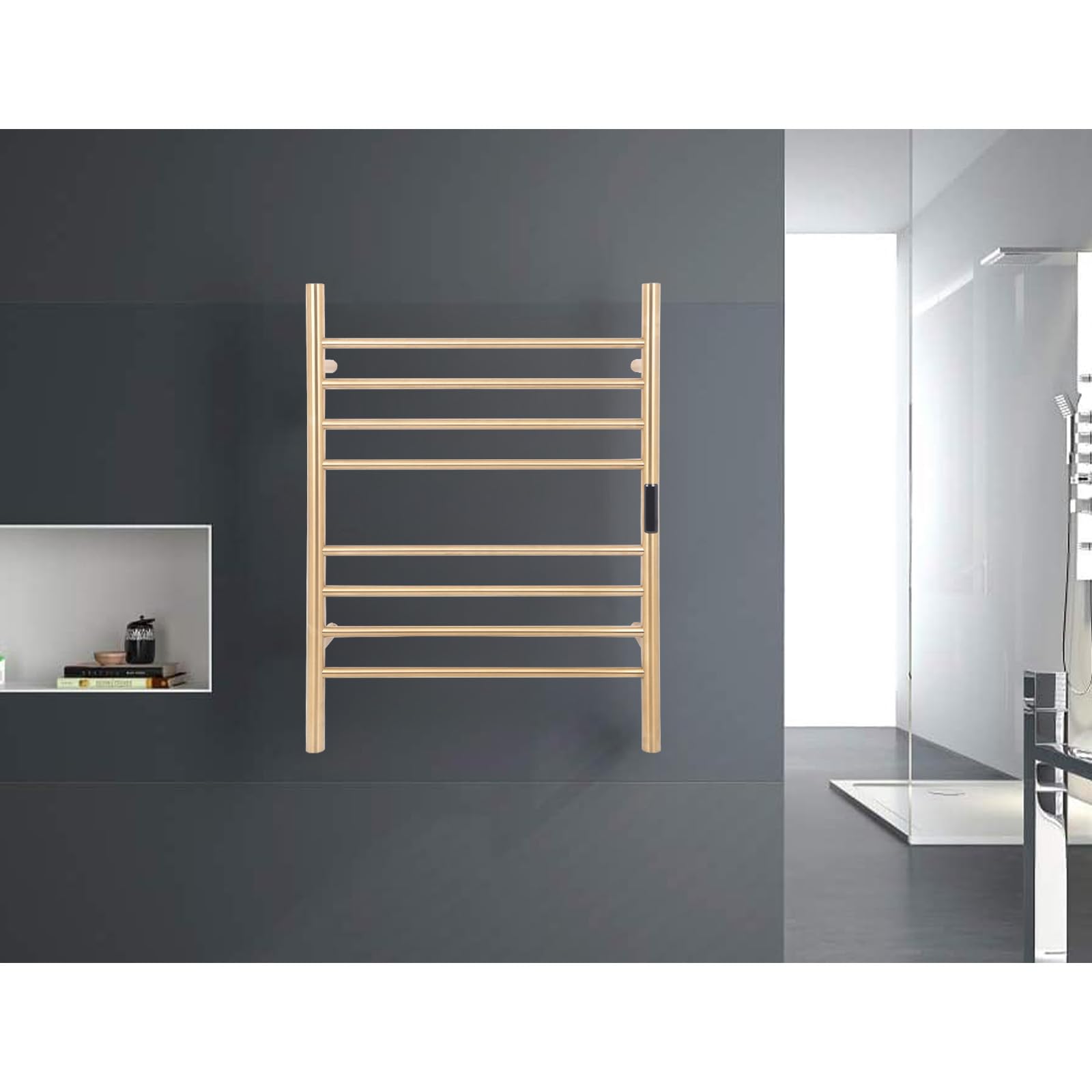 Dawot 8 Bars Towel Warmer Rack, 23