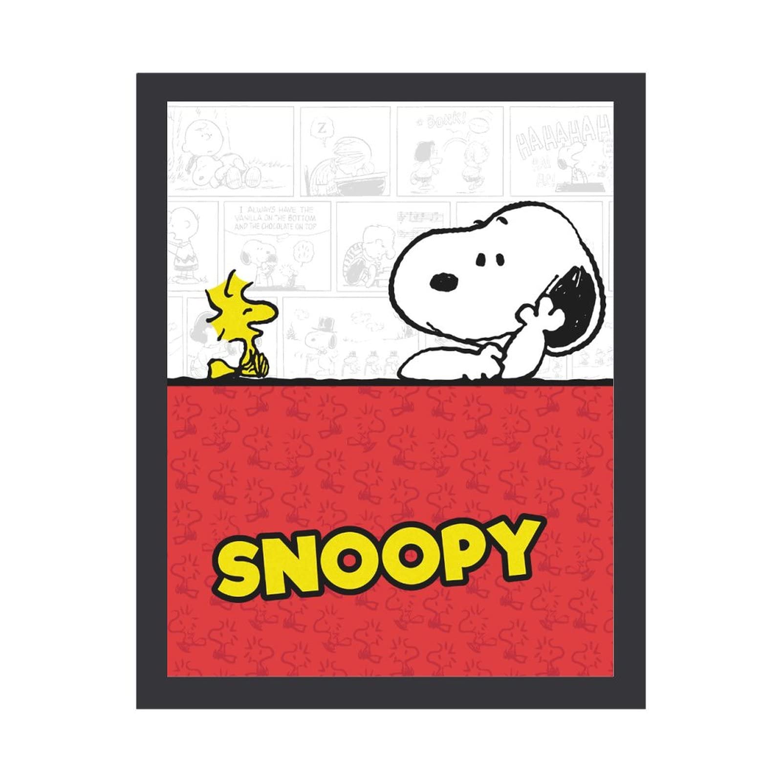 スヌーピー　ピーナッツ　フレームアート Amazon.co.jp: アートパネル ピーナッツ スヌーピー ポスター