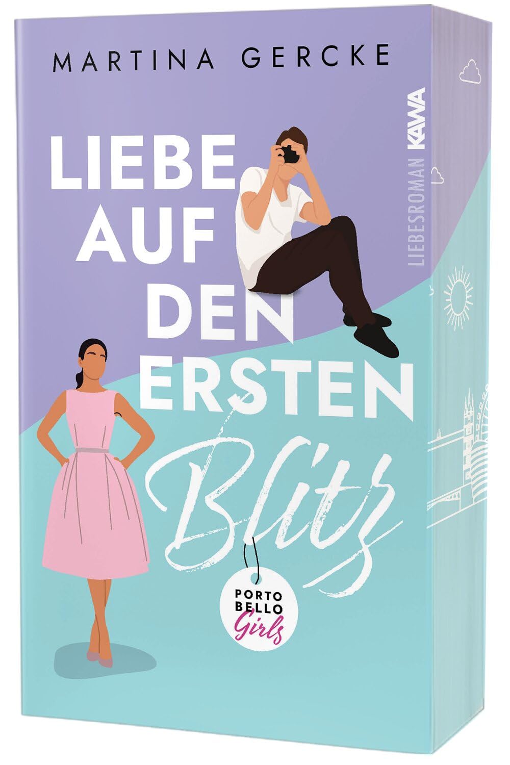 Liebe auf den ersten Blitz: Eine temperamentvolle Liebesgeschichte | Mit wunderschönem limitierten Farbschnitt