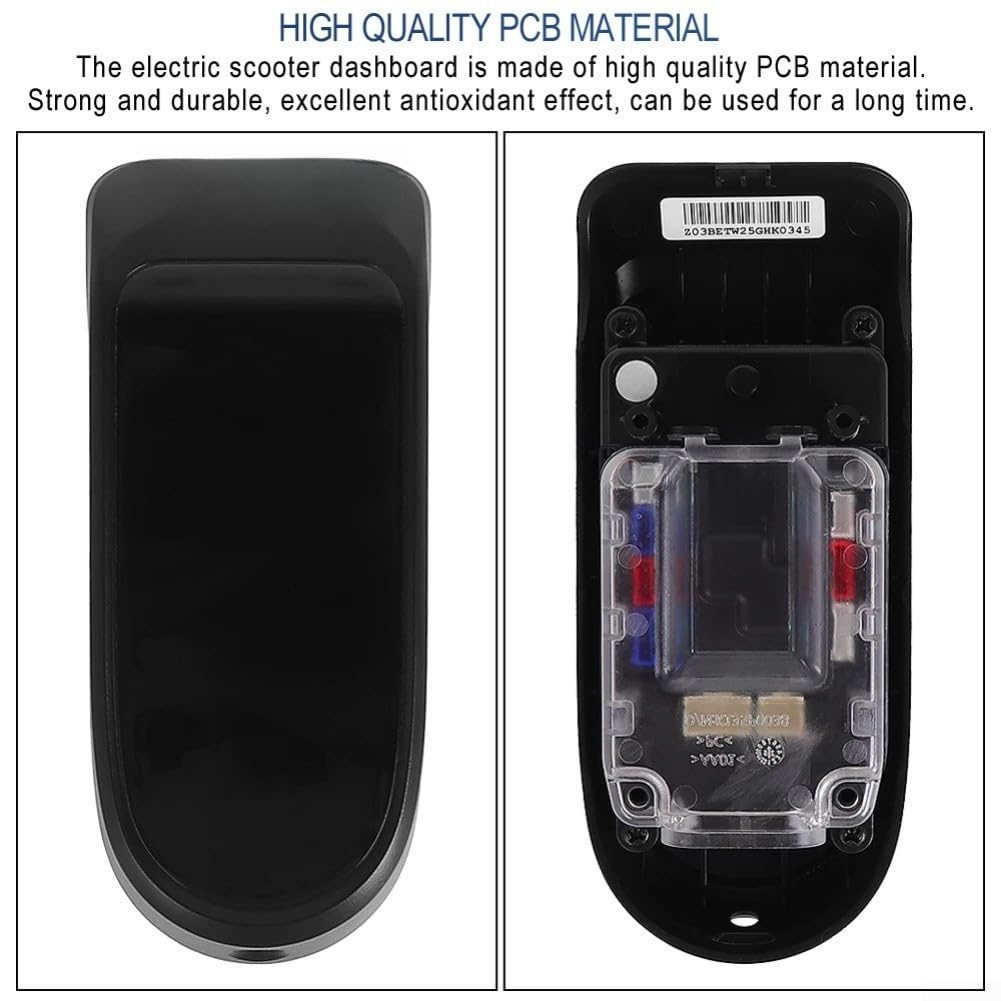 Pantalla LED para salpicadero para scooter eléctrico Ninebot F3 que soporta métricas esenciales de conducción y legibilidad consistente en carretera