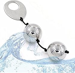 1 Bola China de Acero Inoxidable, Bola de Ejercicio de contracción posparto Femenina, Adecuada para Principiantes para Reparar los músculos y apretar la Herramienta de Ejercicio del Suelo pélvico