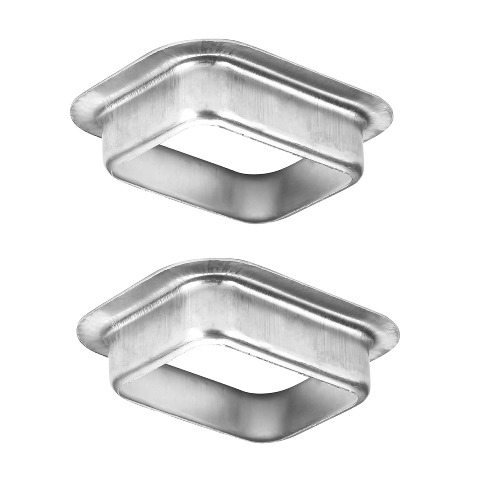 VYH 3" x 4" Rain Gutter Downspout Drop Outlet Aluminum K Style (2 Pack)