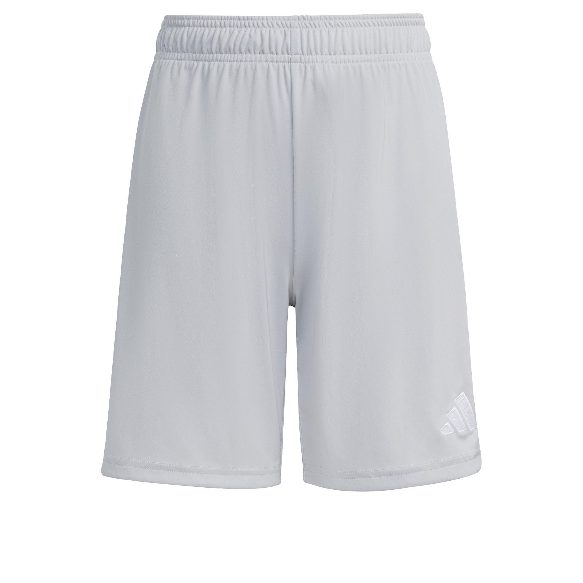 adidas Unisex Kids Entrada26 Kids Shorts, Team Light Grey/White, 13-14 Years
