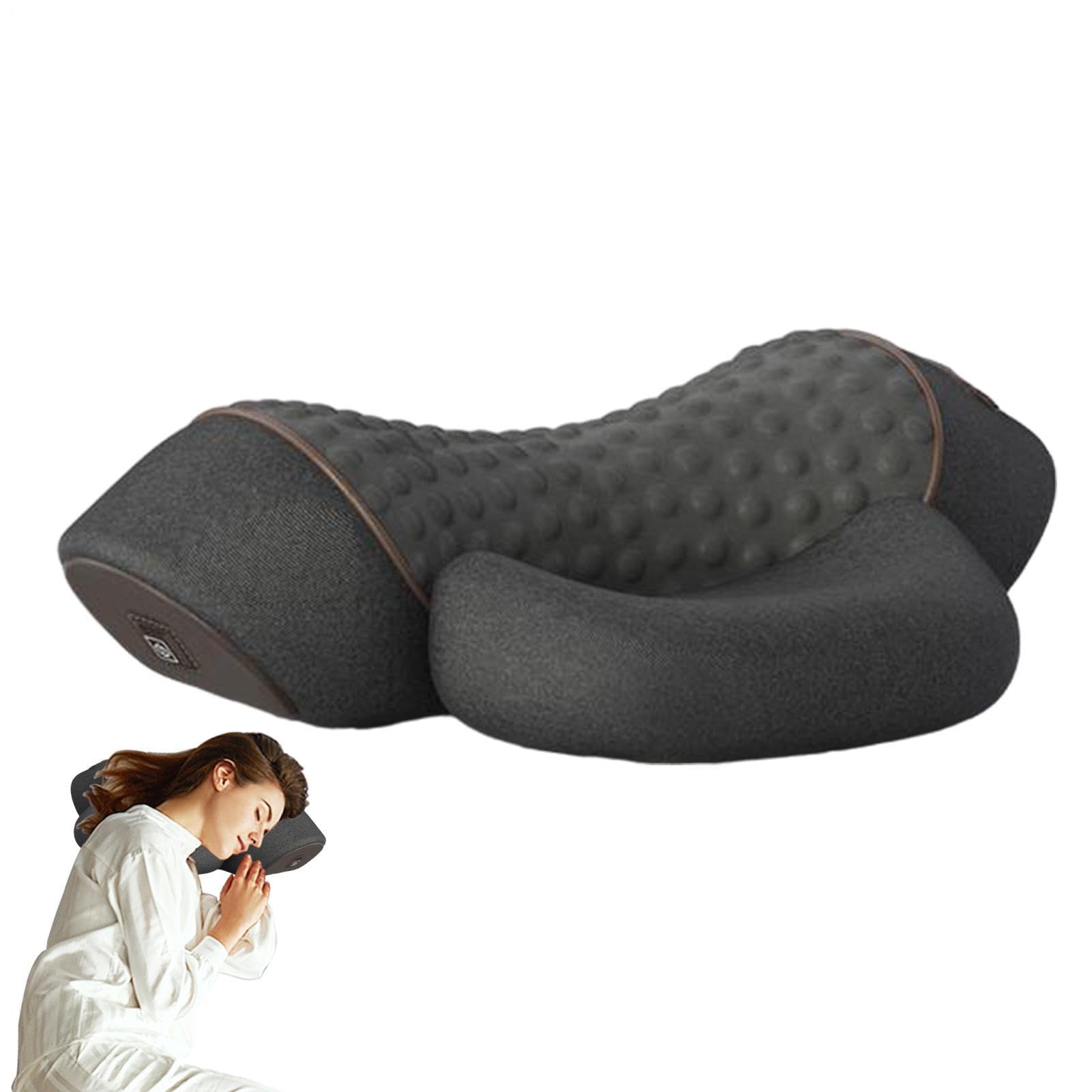 Almohada Masaje Cuello Masajeador Eléctrico Ergonómico para Hombros,