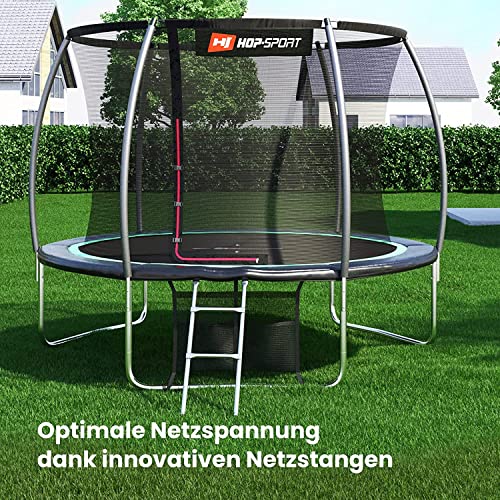 ️Hop-Sport Trampolin Outdoor - Ø 305/366/430 cm - Safety ...